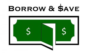 Borrow & Save Logo - RoM 1