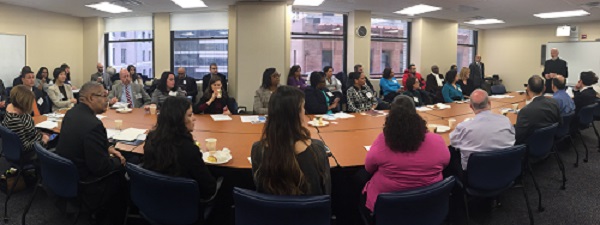 Immigration NYC Roundtable panorama