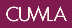 CUWLA in white on a magenta background