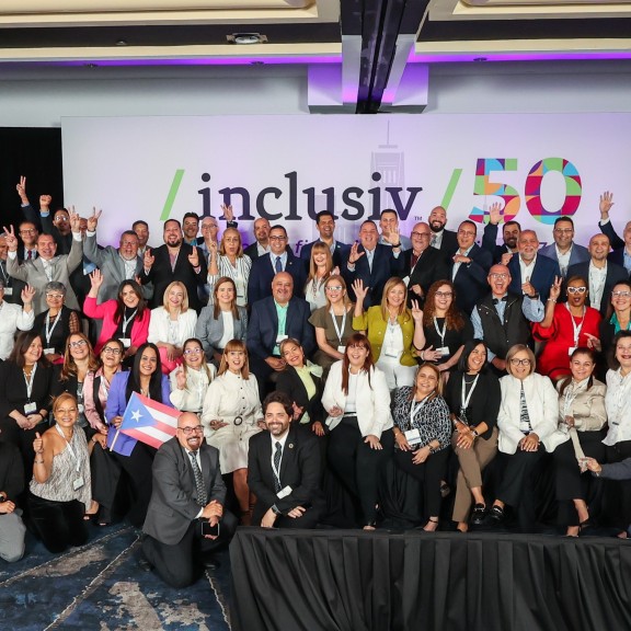 Inclusiv members from Puerto Rico at 50th anniversary annual conference