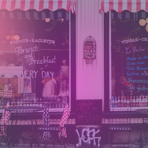 Pink restaurant 
