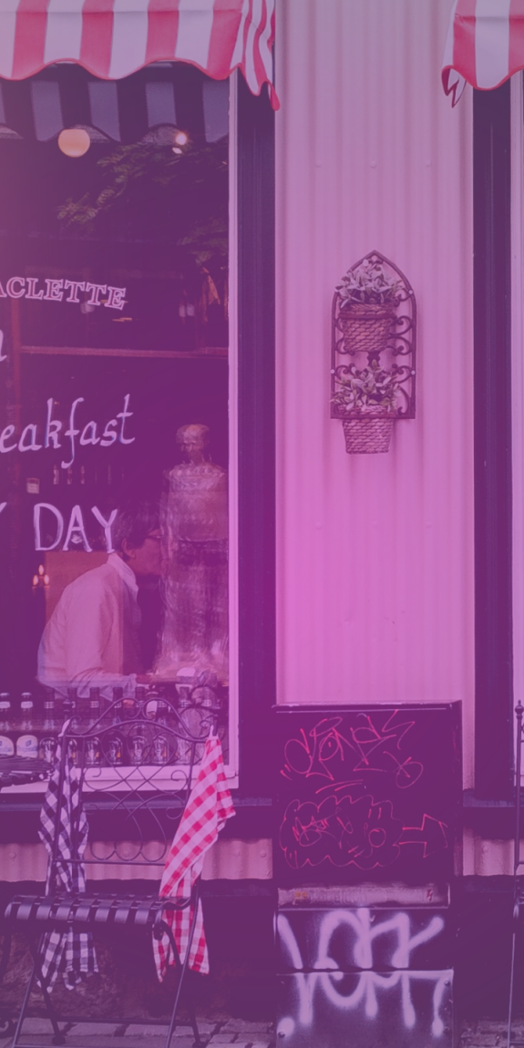 Pink restaurant 