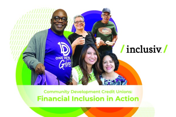 Cover of Financial Inclusion in Action Report - Smiling CDCU Members