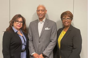 Sue Cuevas, Gregg Brown and Sheilah Montgomery