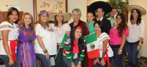 Border FCU staff celebrating Cinco de Mayo.